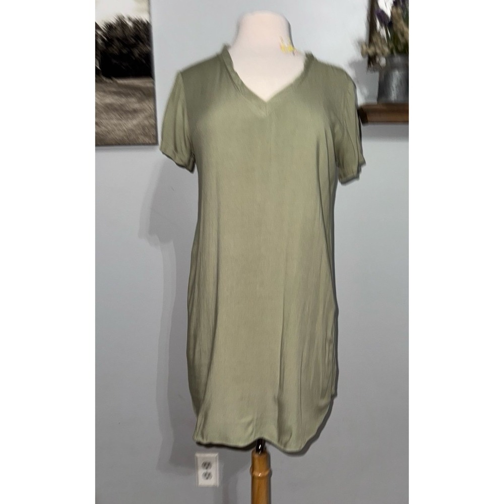 Anthropologie Cloth & Stone Crispin Mini Tunic Dress Women'‎ Sz S